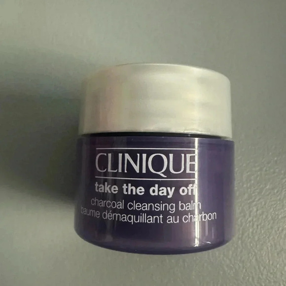 Clinique Take The Day Off Cleansing Balm Makeup Remover Mini charcoal cleansing - Picture 1 of 5